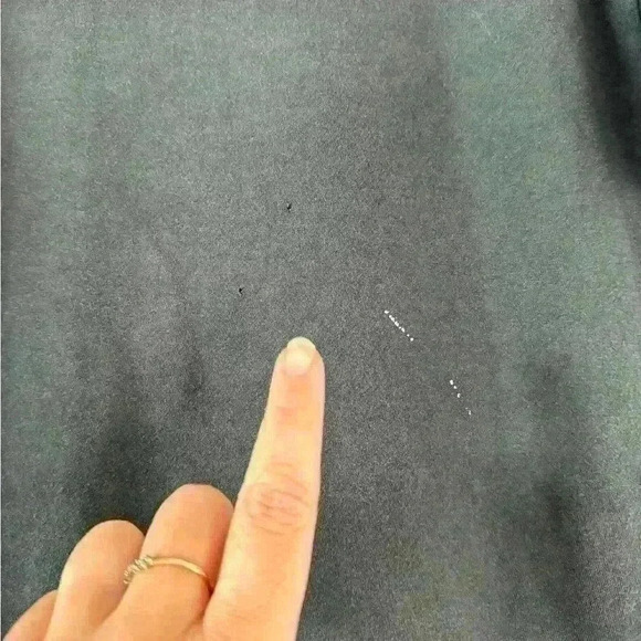 The Beatles Black Let it Be - Apple Logo Band Tee - Mens Size Medium Distressed - Picture 4 of 5